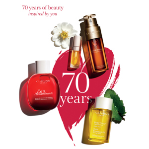 Clarins 70 Years of Beauty Collection (Worth £72)